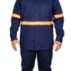CAMISOLA DE GABARDINA CON REFLEJANTE