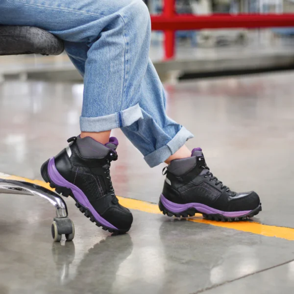 Calzado Industrial 701P Morado para Dama - Imagen 7